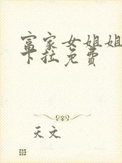 富家女姐姐漫画下拉免费