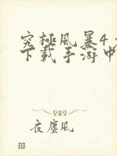 究极风暴4免费下载手游中文