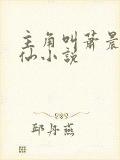 主角叫萧晨的修仙小说