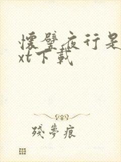 怀璧夜行是今txt下载