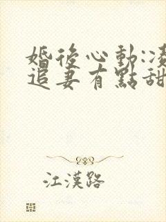 婚后心动:凌总追妻有点甜电子版