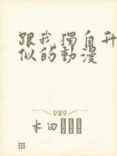 跟我独自升级类似的动漫