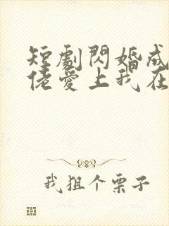 短剧闪婚成宠大佬爱上我在线免费看