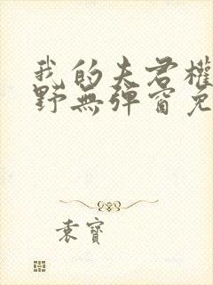 我的夫君权倾朝野无弹窗免费阅读