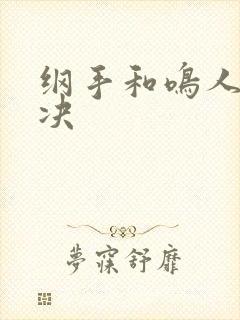 纲手和鸣人的对决