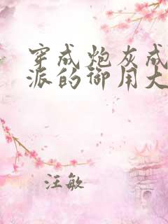 穿成炮灰成了反派的御用大师小说