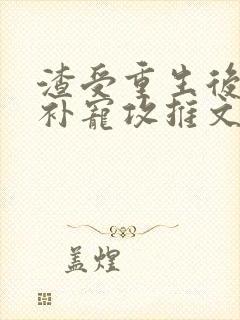 渣受重生后悔弥补宠攻推文