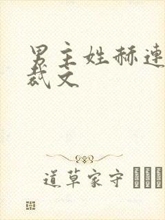 男主姓赫连的总裁文