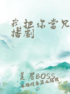 我把你当兄弟广播剧