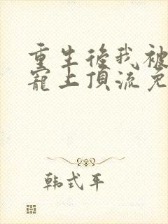 重生后我被大佬宠上顶流免费阅读漫画