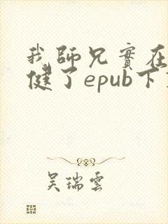 我师兄实在太稳健了epub下载