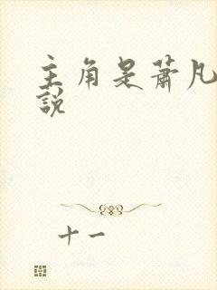 主角是萧凡的小说