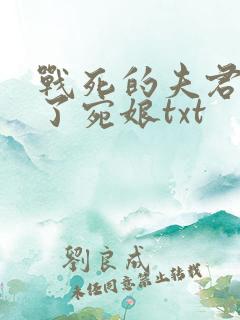 战死的夫君回来了宛娘txt