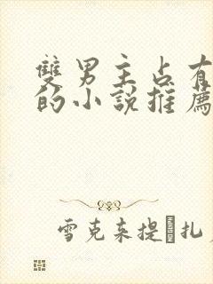 双男主占有欲强的小说推荐