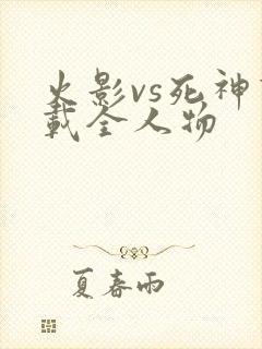 火影vs死神下载全人物