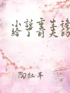 小说重生后我嫁给了前夫的死对头