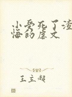 小受死了渣攻后悔的虐文