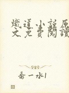 炽道小说原著全文免费阅读