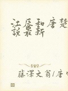 江辰和唐楚楚小说最新