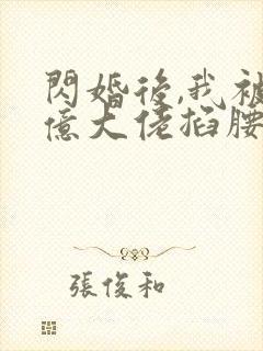 闪婚后,我被千亿大佬掐腰宠完结