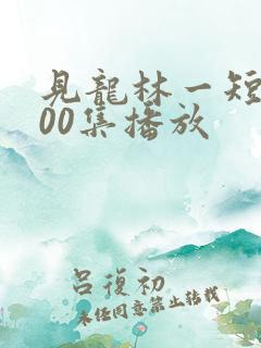 见龙林一短剧100集播放