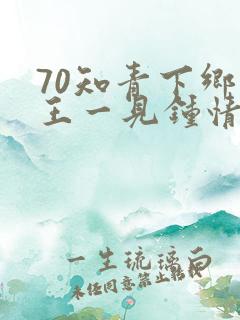 70知青下乡兵王一见钟情顾南