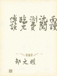 傅临洲沈南意小说免费阅读最新章节