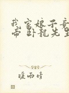 我家娘子竟是女帝 卧龙先生