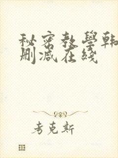 秘密教学韩漫无删减在线