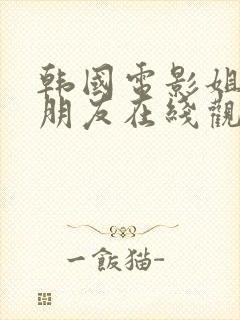 韩国电影姐姐的朋友在线观看