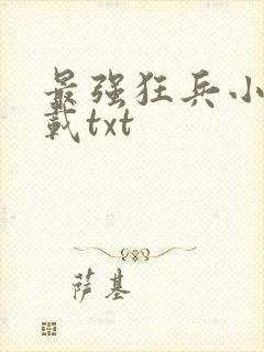 最强狂兵小说下载txt