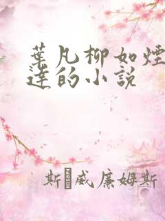 叶凡柳如烟季博达的小说