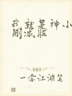 我就是神小说无删减版