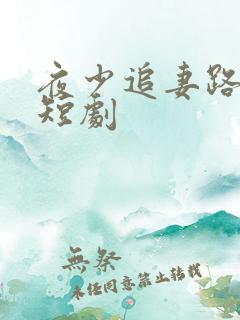 夜少追妻路漫漫短剧