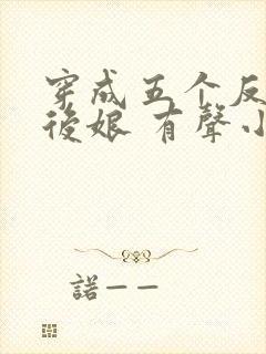 穿成五个反派的后娘 有声小说小说