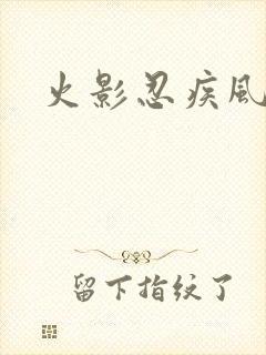 火影忍疾风传