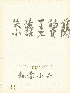 失忆了的前男友小说免费阅读