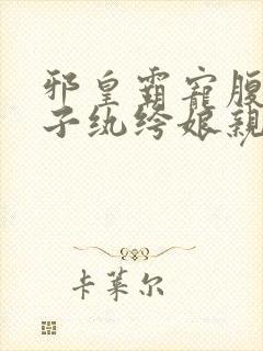 邪皇霸宠腹黑儿子纨绔娘亲