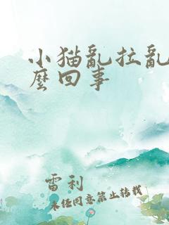 小猫乱拉乱尿怎么回事