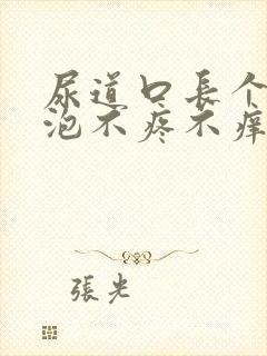 尿道口长个小水泡不疼不痒