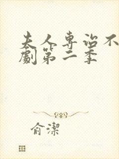 夫人专治不服短剧第二季