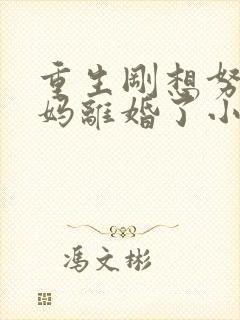 重生刚想努力爸妈离婚了小说