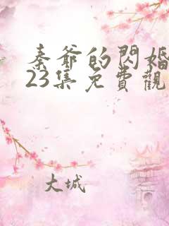 秦爷的闪婚短剧23集免费观看