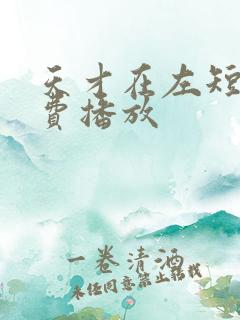 天才在左短剧免费播放