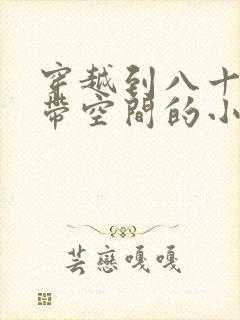 穿越到八十年代带空间的小说