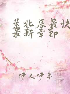 叶北辰最快更新最新章节