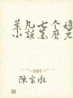 叶凡七个媳妇的小说怎么免费阅读