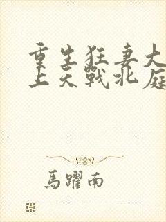 重生狂妻大佬宠上天战北庭