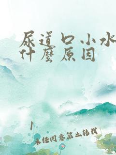 尿道口小水泡是什么原因