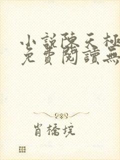 小说陈天极全文免费阅读无弹窗